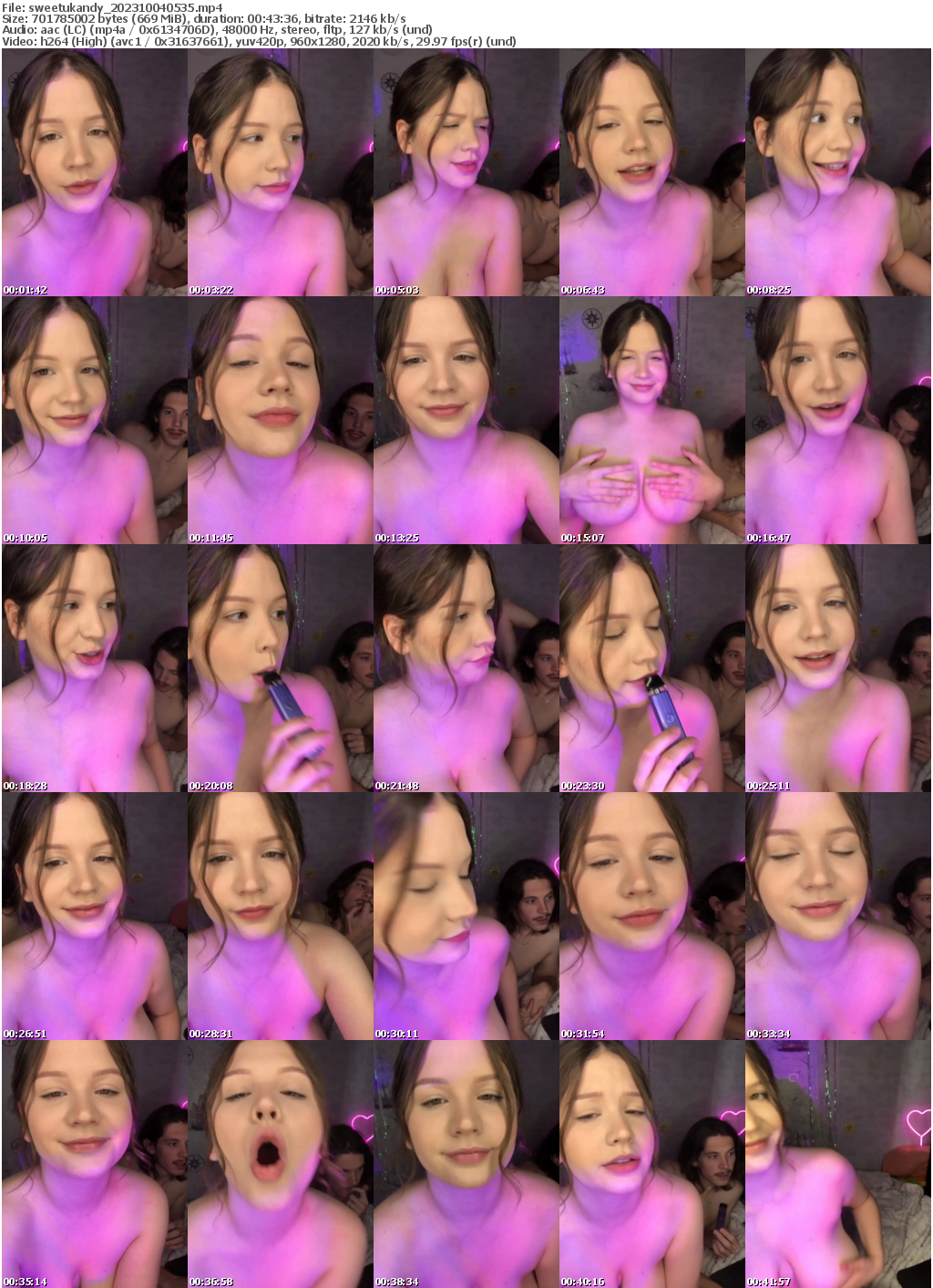 Preview thumb from sweetukandy on 2023-10-04 @ bongacams