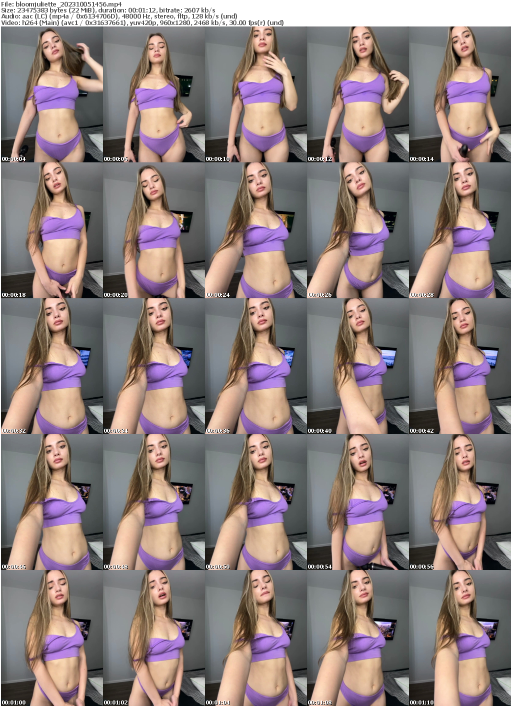 Preview thumb from bloomjuliette on 2023-10-05 @ bongacams