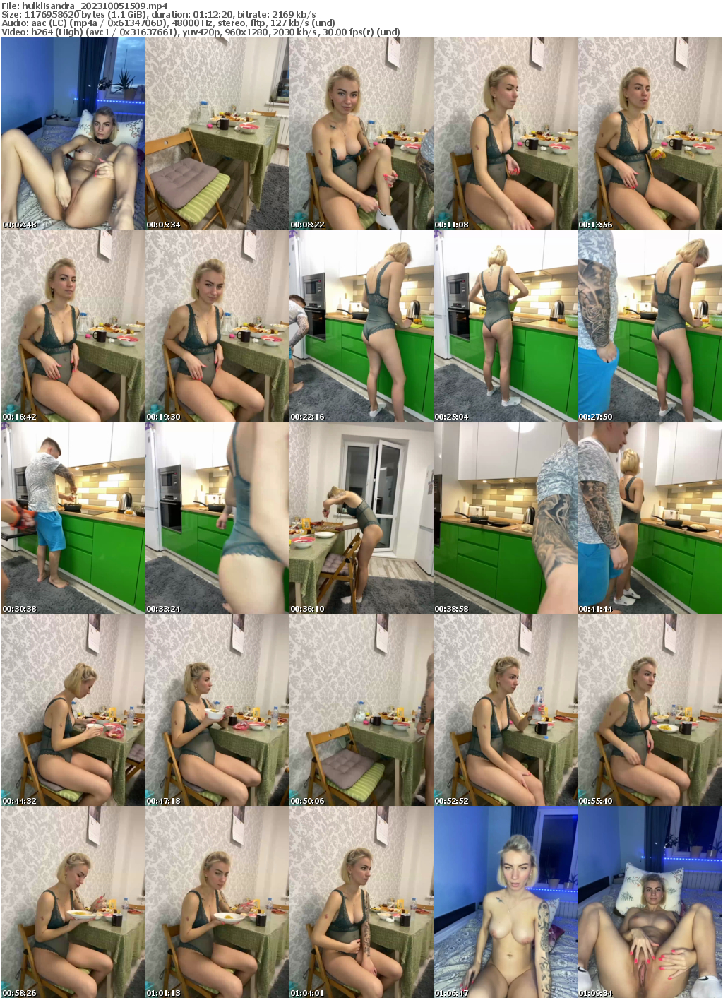 Preview thumb from hulklisandra on 2023-10-05 @ bongacams