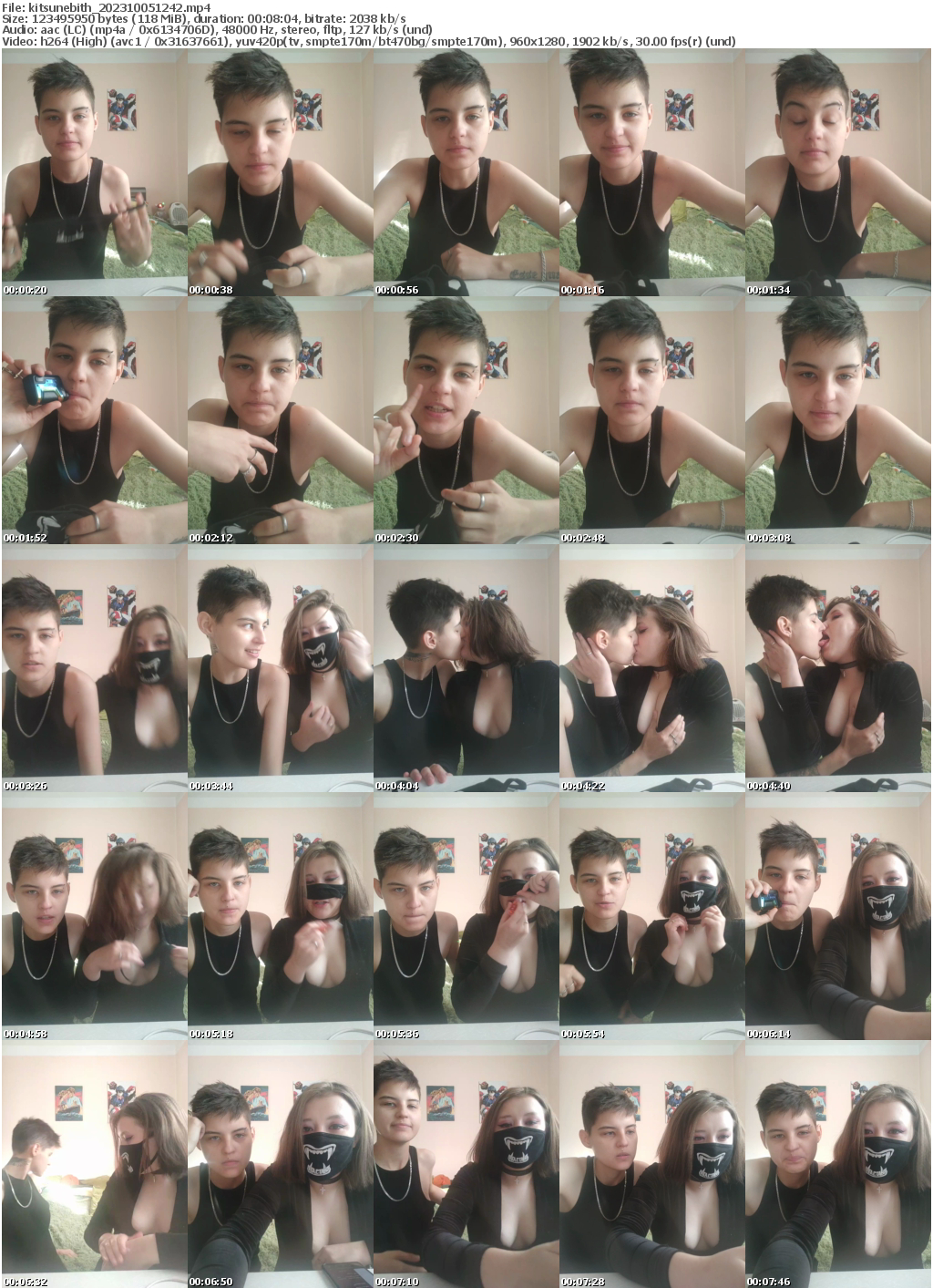 Preview thumb from kitsunebith on 2023-10-05 @ bongacams