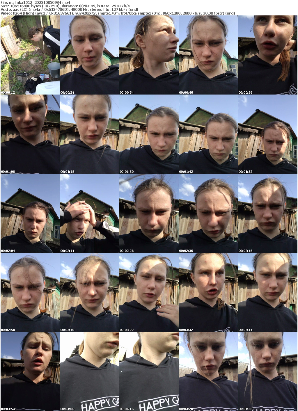 Preview thumb from malinka1512 on 2023-10-05 @ bongacams