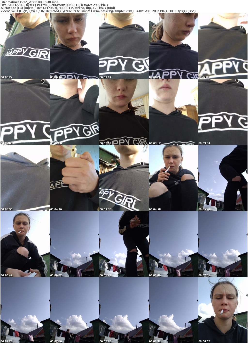 Preview thumb from malinka1512 on 2023-10-05 @ bongacams