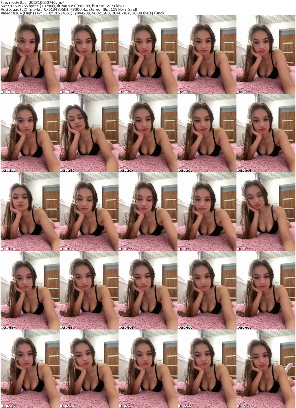 Preview thumb from nicolettaa on 2023-10-05 @ bongacams