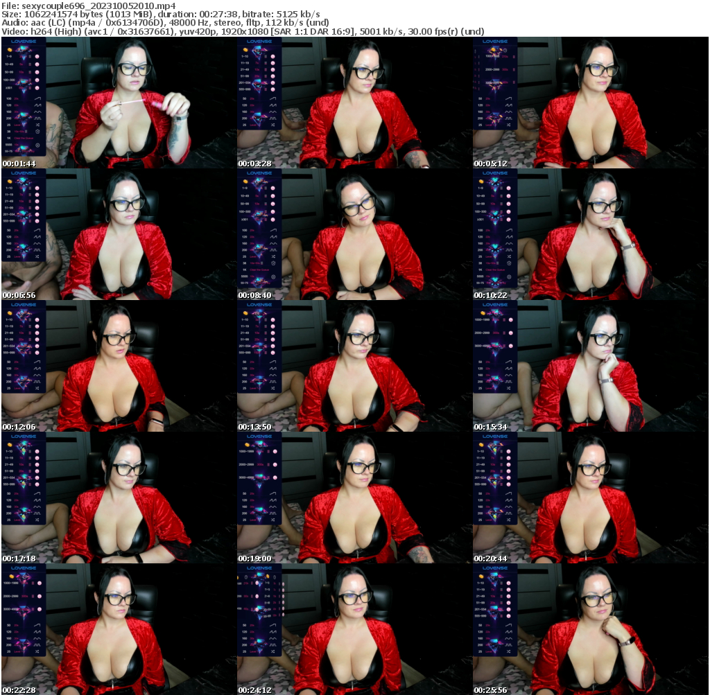 Preview thumb from sexycouple696 on 2023-10-05 @ bongacams