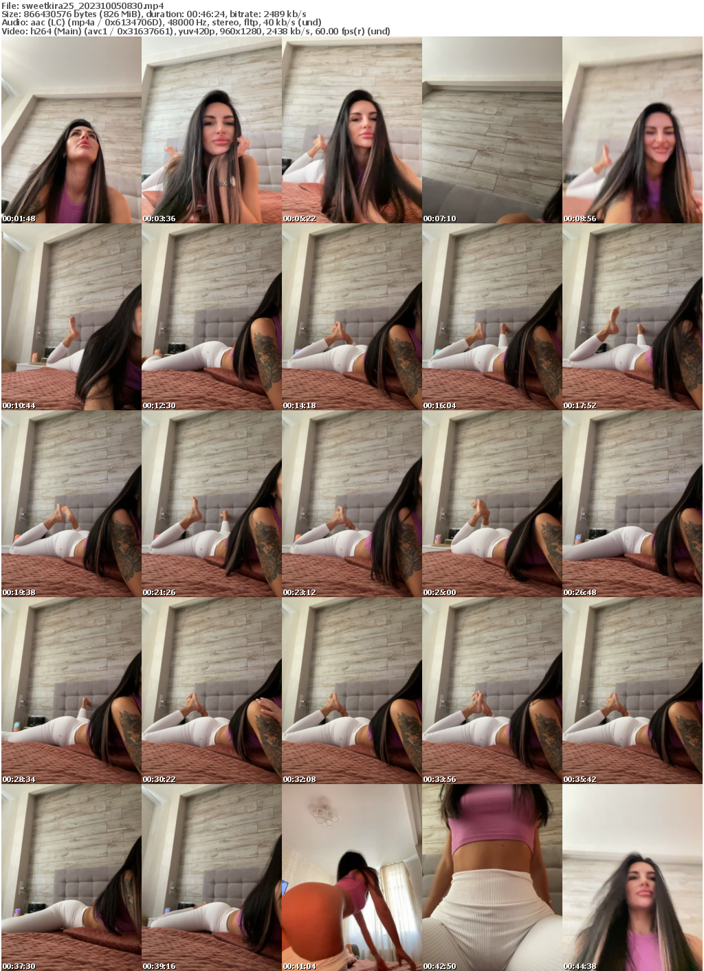 Preview thumb from sweetkira25 on 2023-10-05 @ bongacams