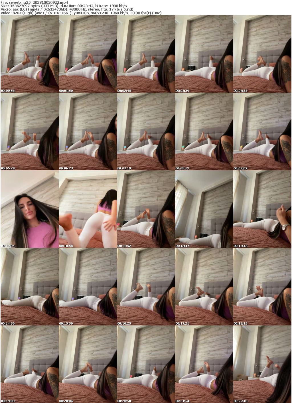 Preview thumb from sweetkira25 on 2023-10-05 @ bongacams