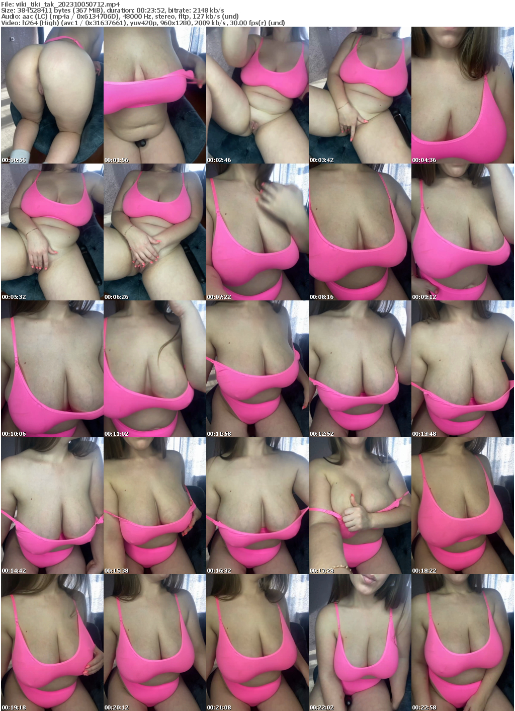 Preview thumb from viki_tiki_tak on 2023-10-05 @ bongacams