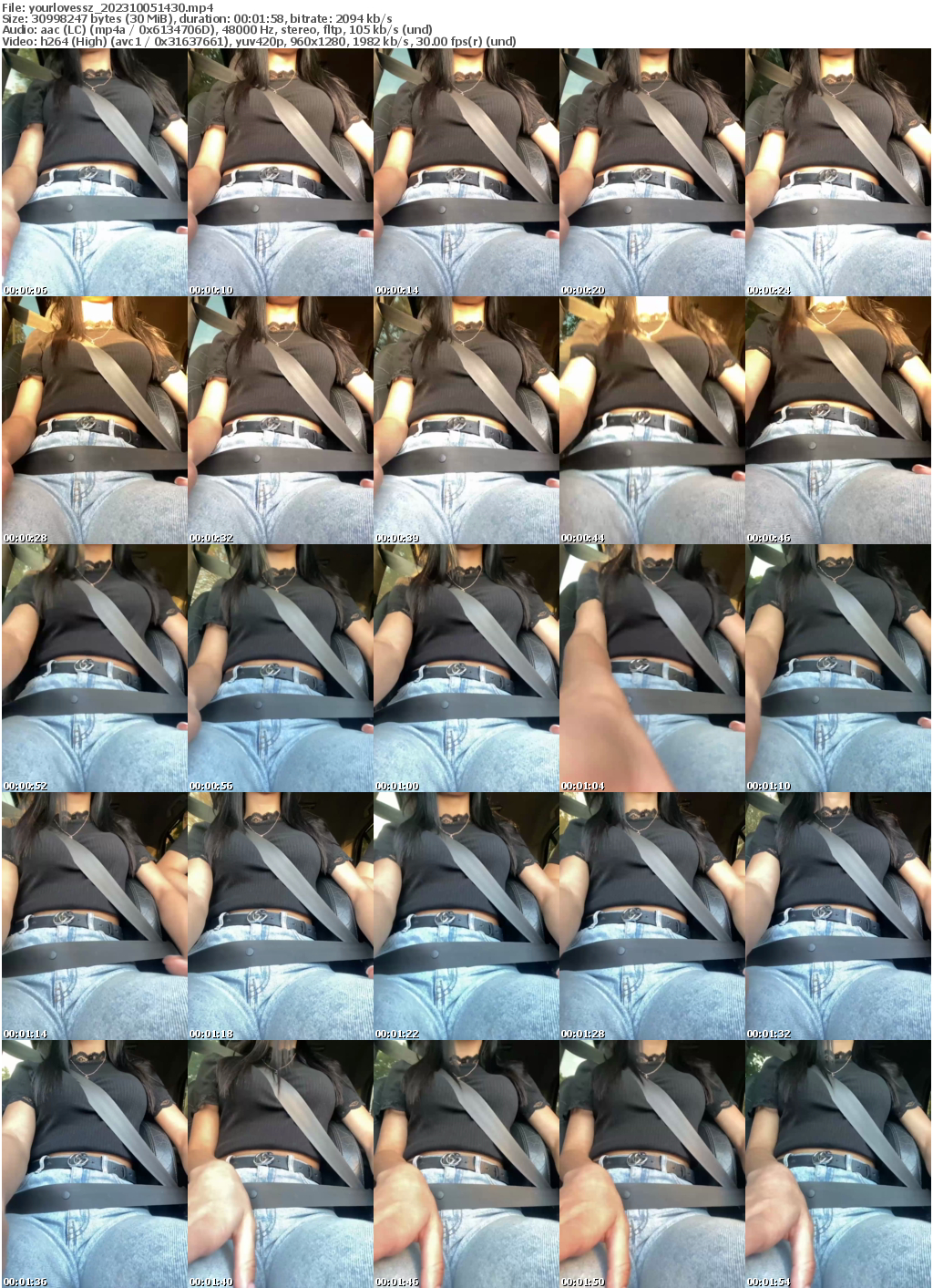 Preview thumb from yourlovessz on 2023-10-05 @ bongacams