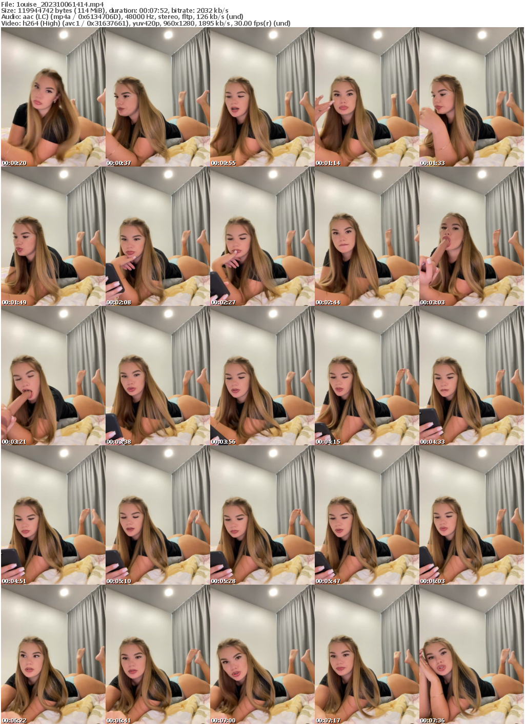 Preview thumb from 1ouise on 2023-10-06 @ bongacams