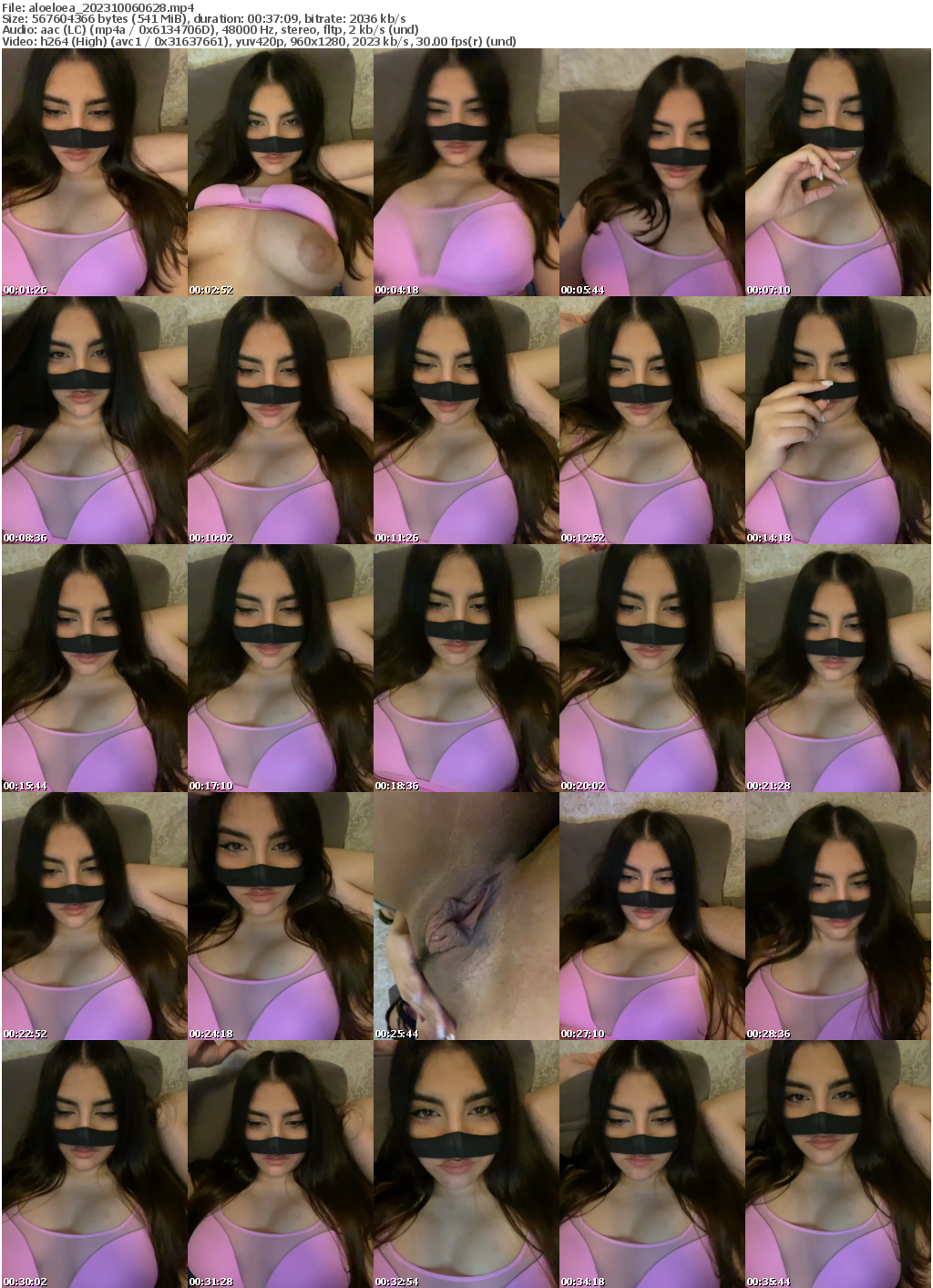 Preview thumb from aloeloea on 2023-10-06 @ bongacams