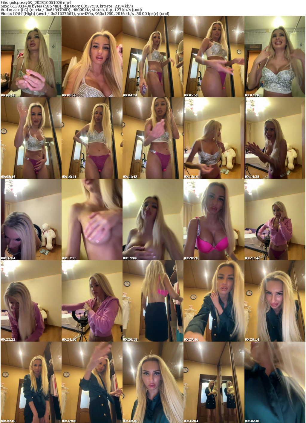 Preview thumb from goldpussy69 on 2023-10-06 @ bongacams