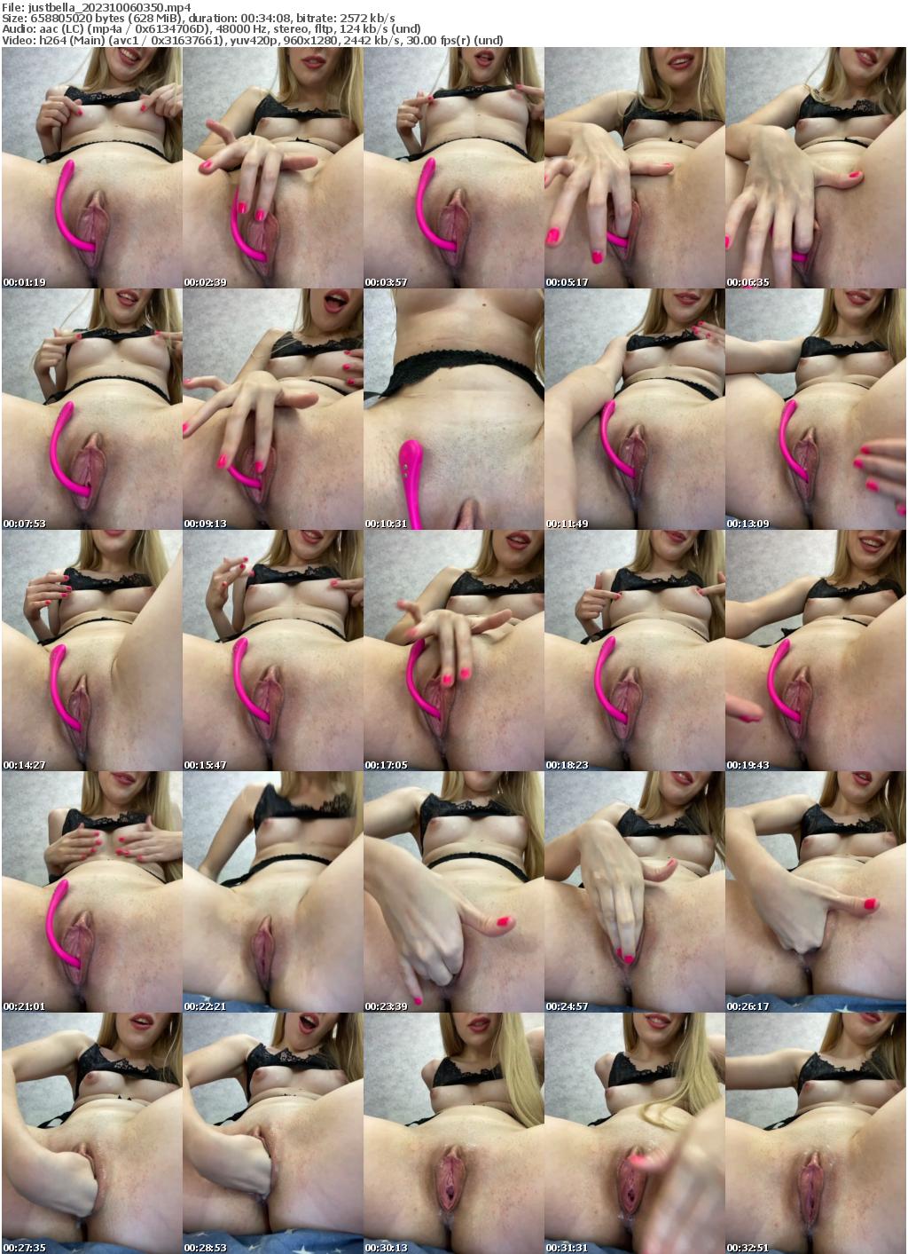 Preview thumb from justbella on 2023-10-06 @ bongacams