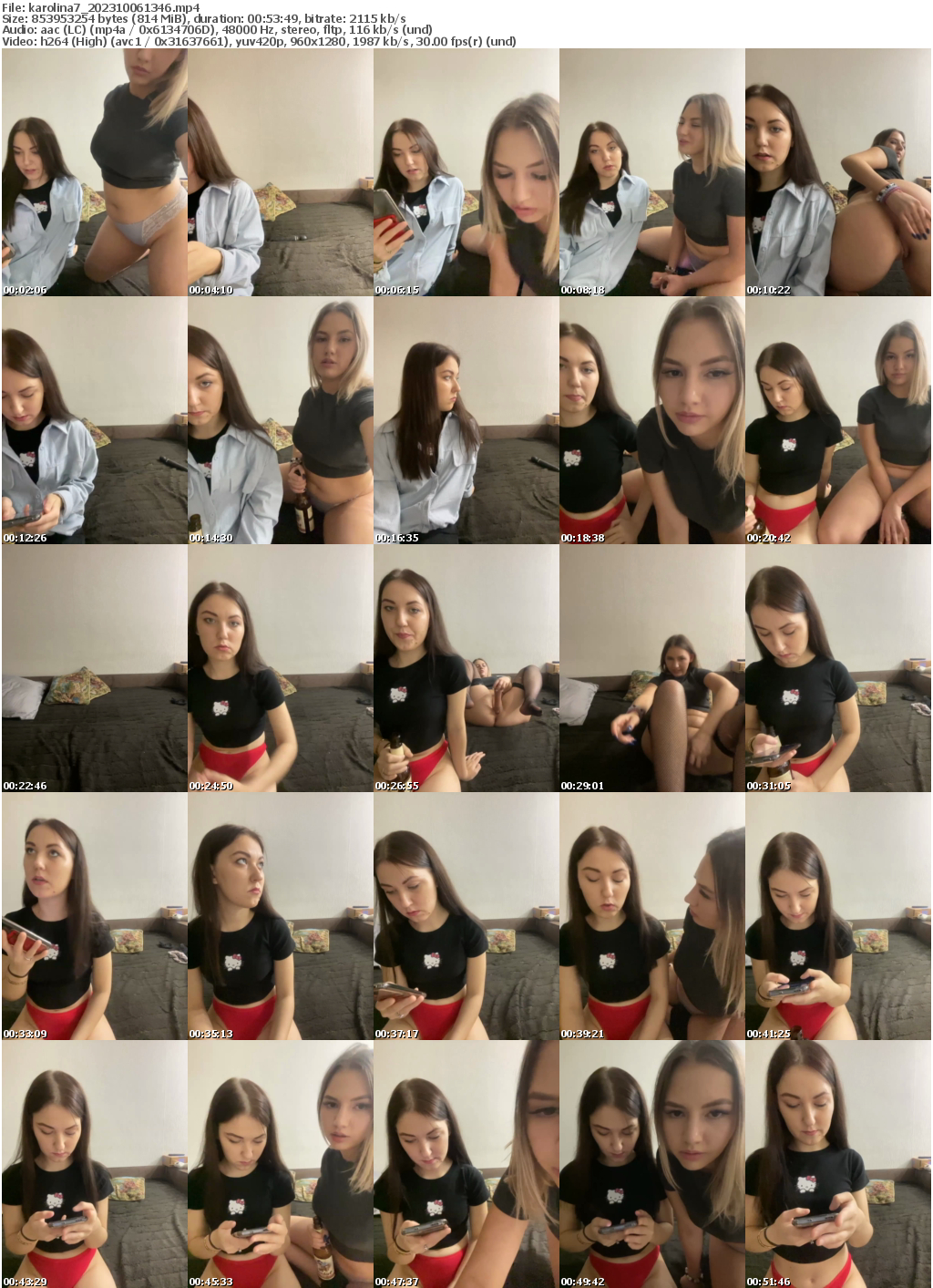 Preview thumb from karolina7 on 2023-10-06 @ bongacams