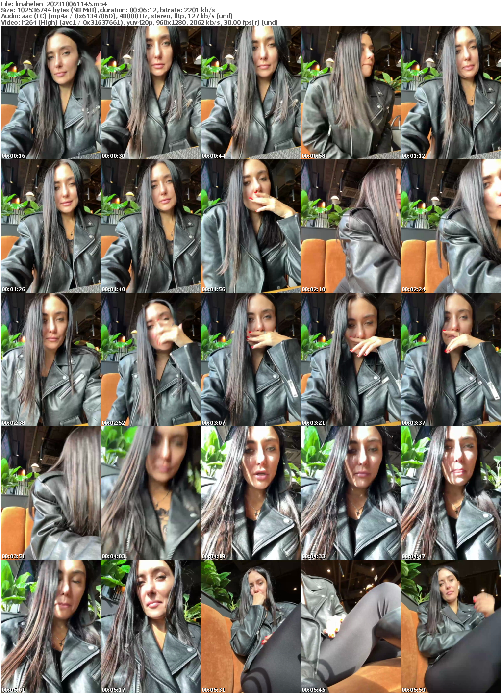 Preview thumb from linahelen on 2023-10-06 @ bongacams