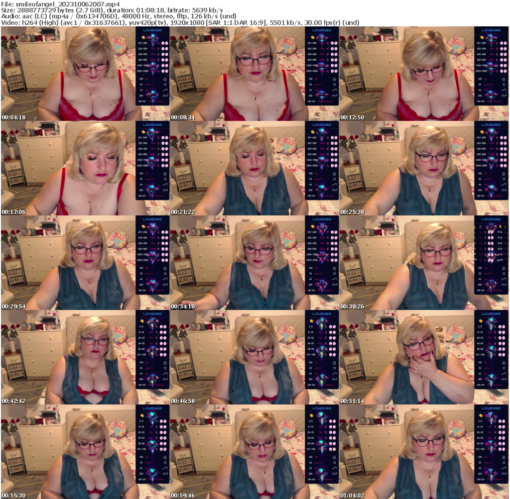 Preview thumb from smileofangel on 2023-10-06 @ bongacams