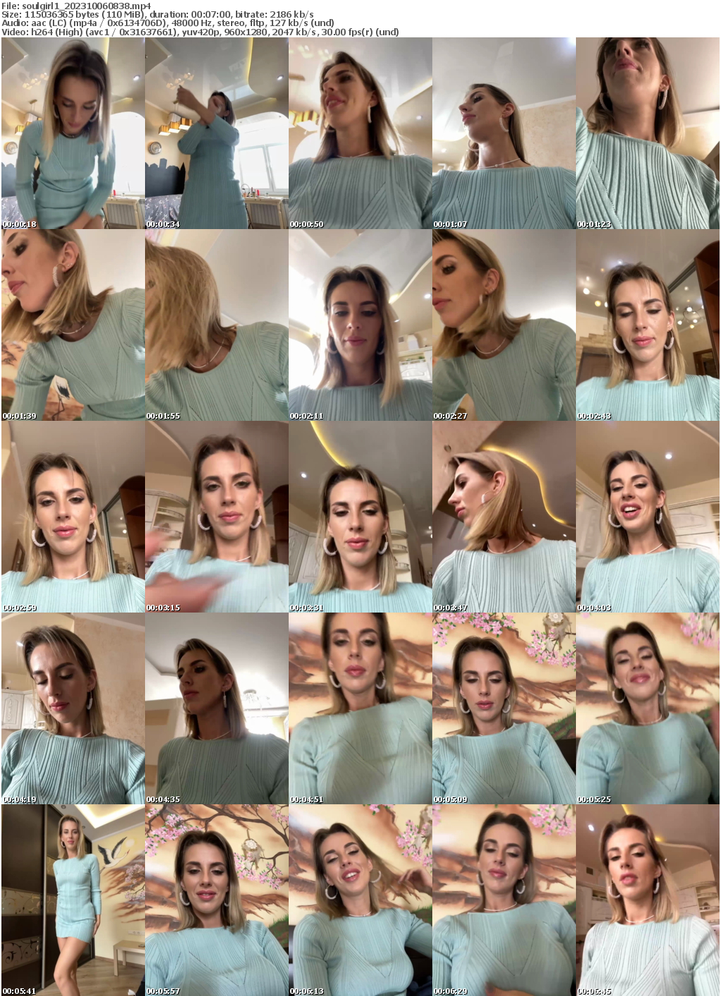 Preview thumb from soulgirl1 on 2023-10-06 @ bongacams