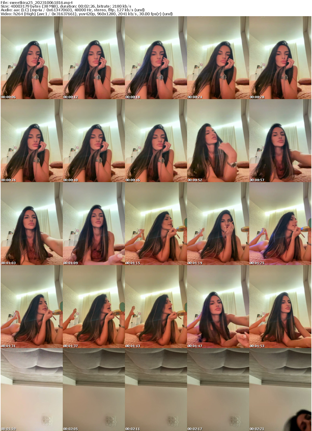 Preview thumb from sweetkira25 on 2023-10-06 @ bongacams