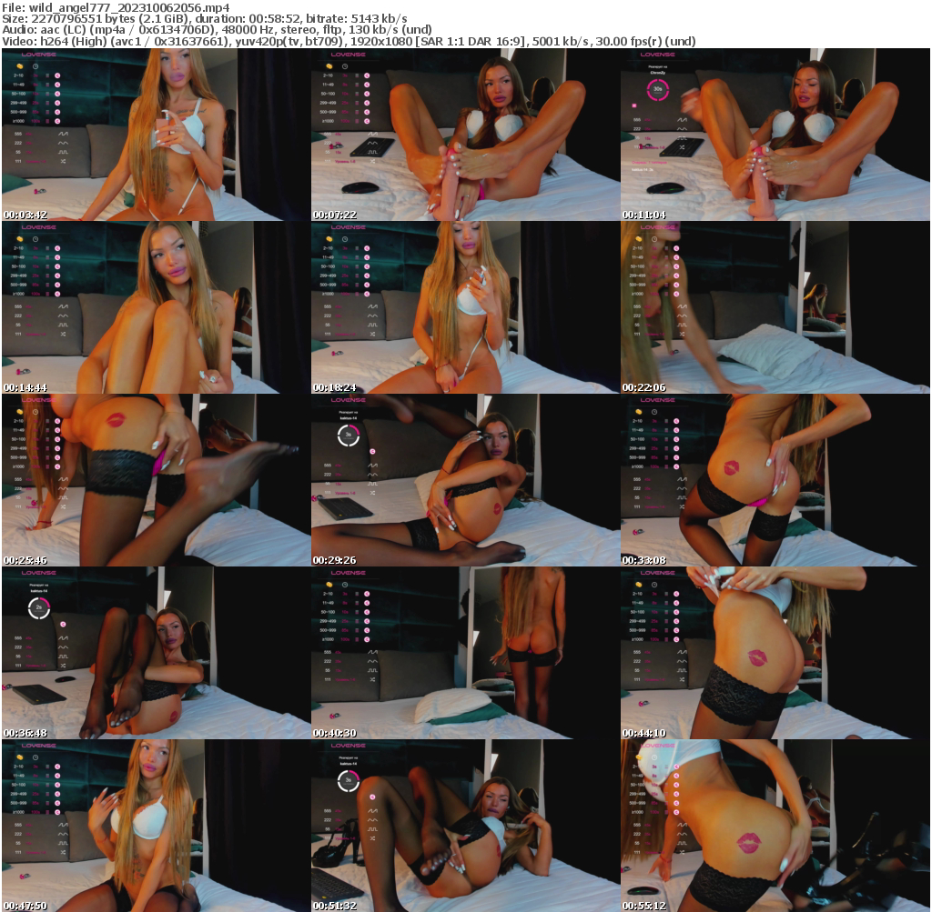 Preview thumb from wild_angel777 on 2023-10-06 @ bongacams