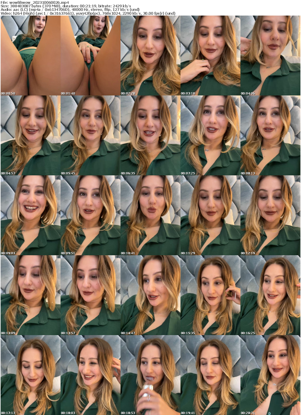 Preview thumb from wowliliwow on 2023-10-06 @ bongacams