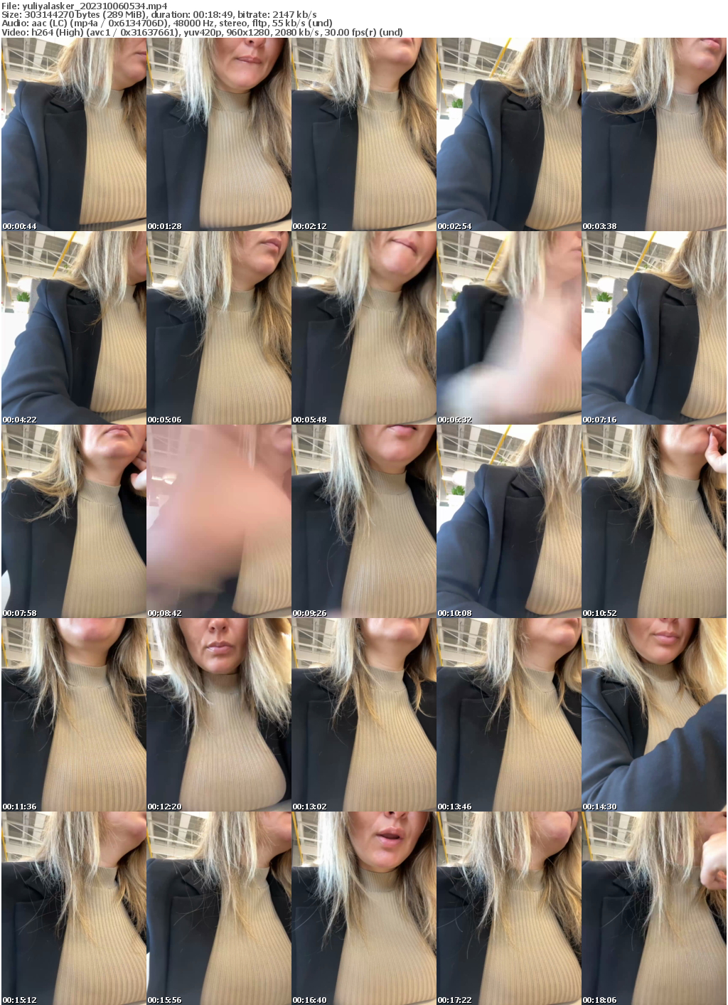 Preview thumb from yuliyalasker on 2023-10-06 @ bongacams