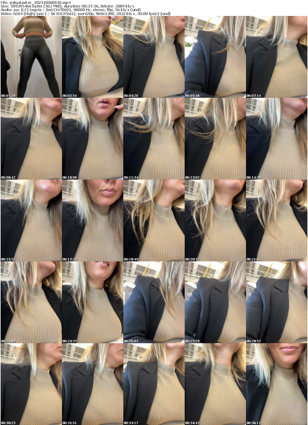 Preview thumb from yuliyalasker on 2023-10-06 @ bongacams