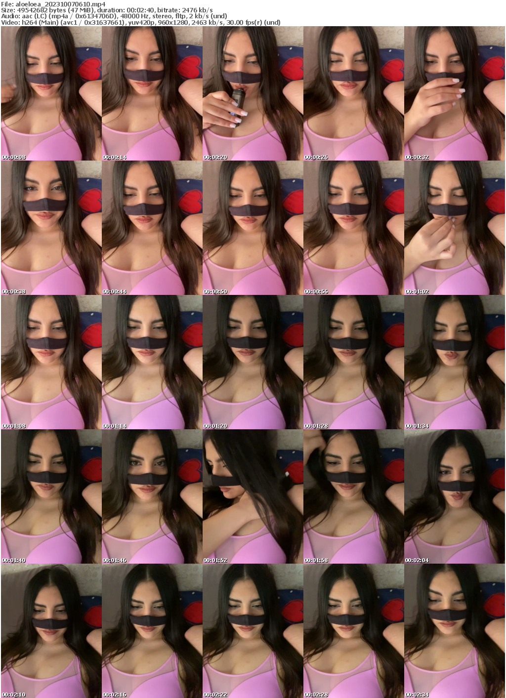 Preview thumb from aloeloea on 2023-10-07 @ bongacams