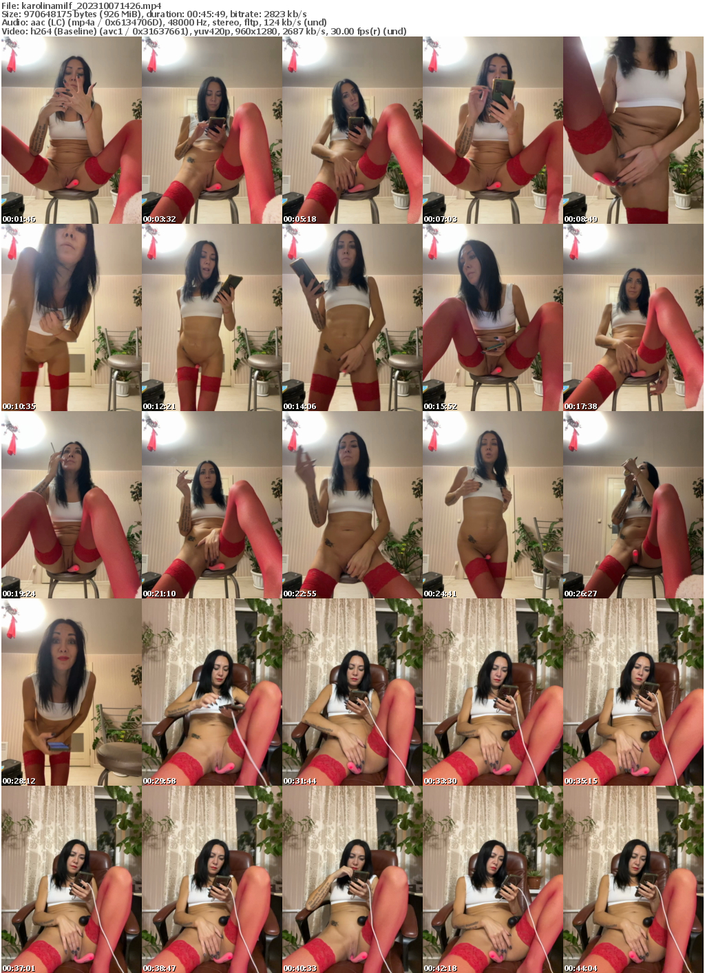 Preview thumb from karolinamilf on 2023-10-07 @ bongacams