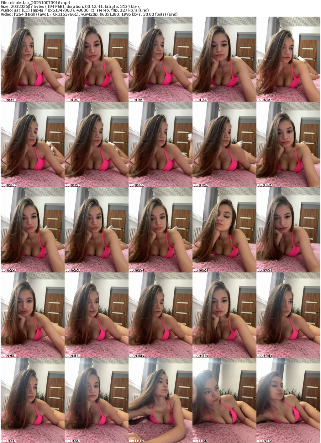 Preview thumb from nicolettaa on 2023-10-07 @ bongacams