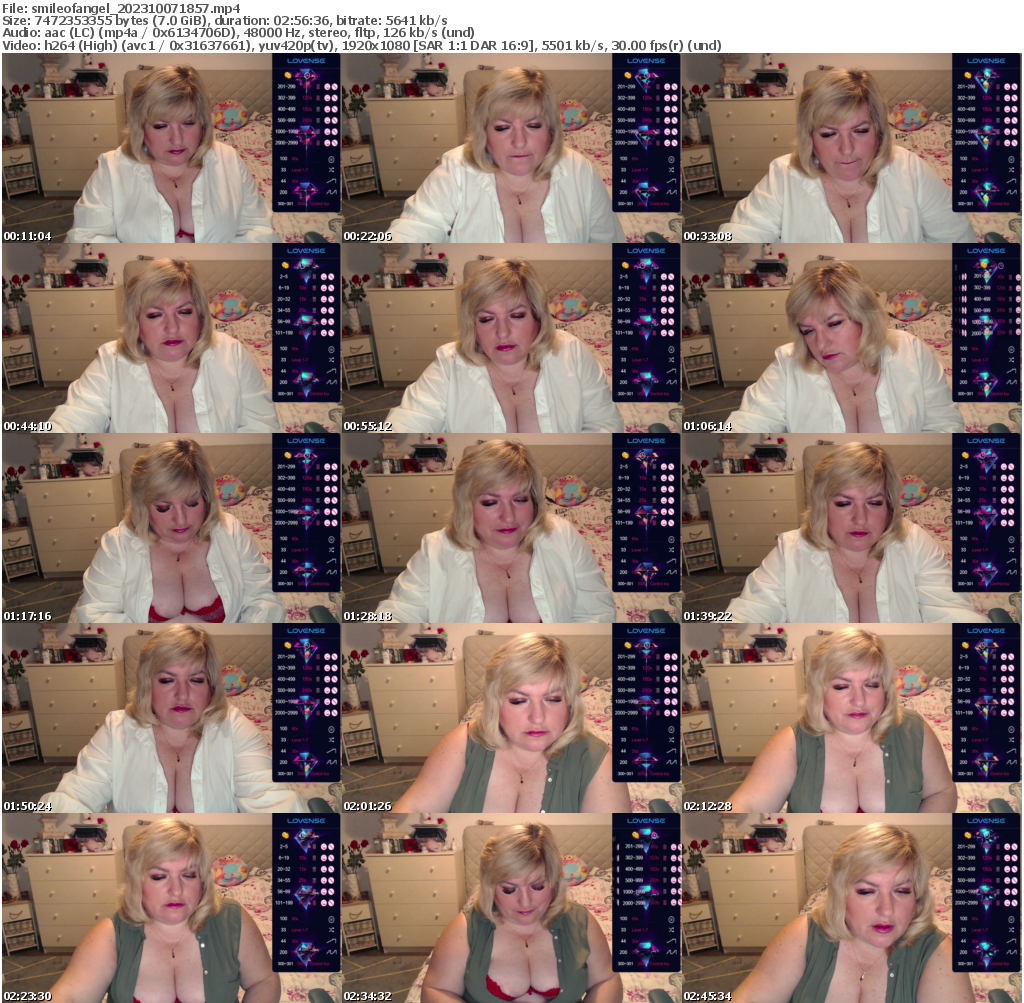 Preview thumb from smileofangel on 2023-10-07 @ bongacams