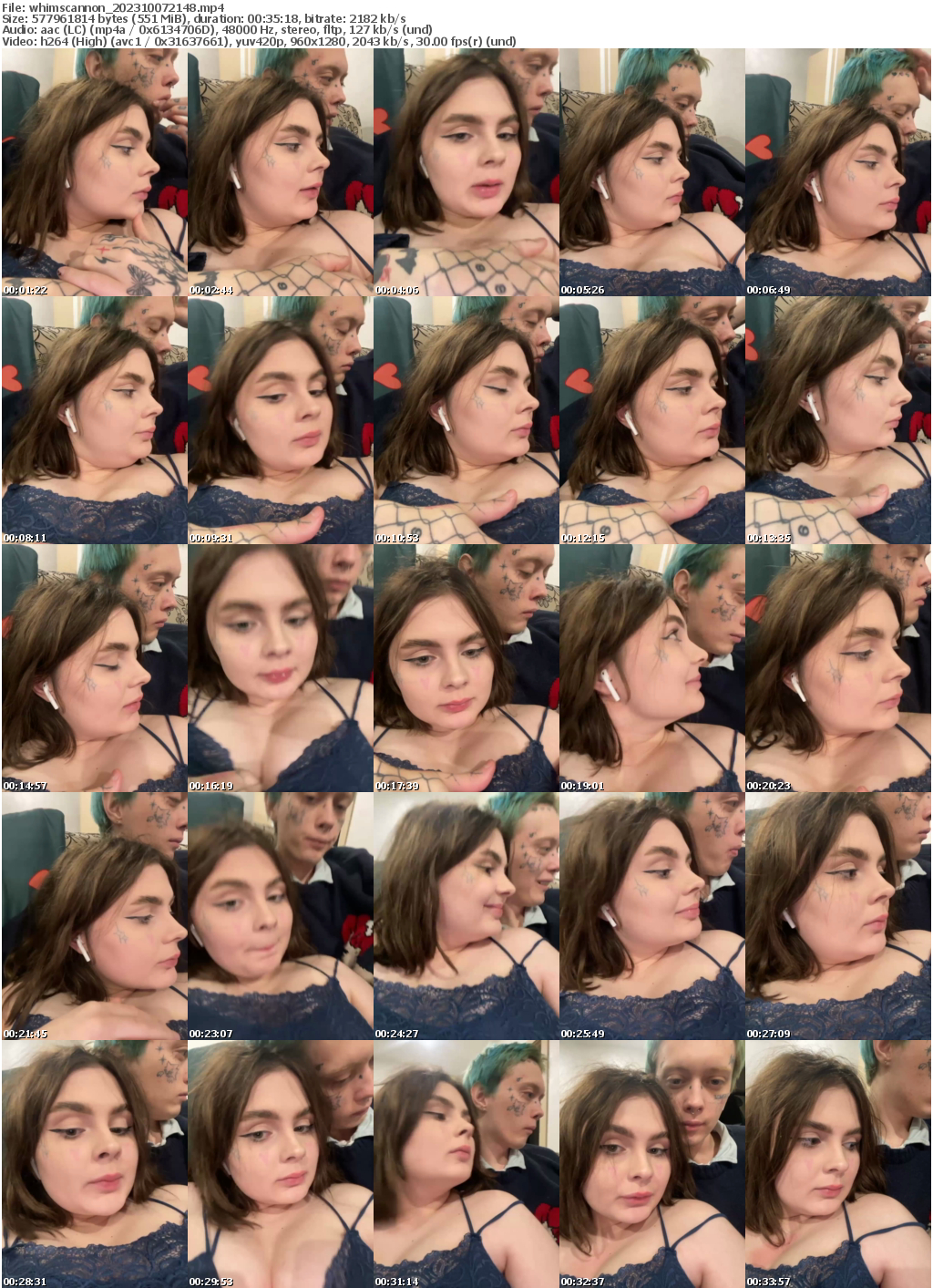 Preview thumb from whimscannon on 2023-10-07 @ bongacams