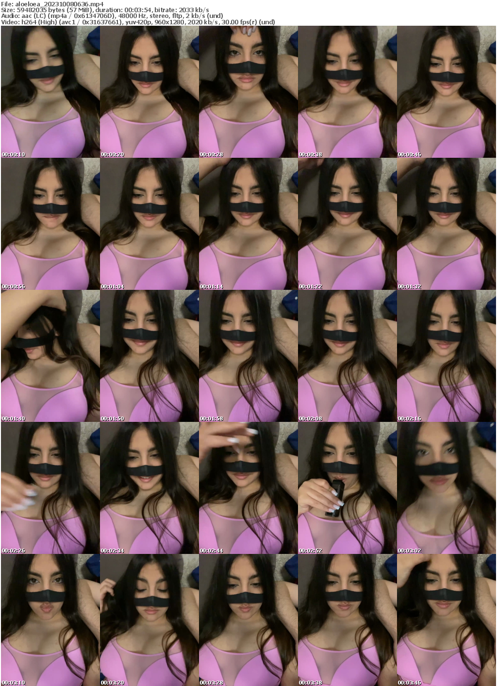 Preview thumb from aloeloea on 2023-10-08 @ bongacams