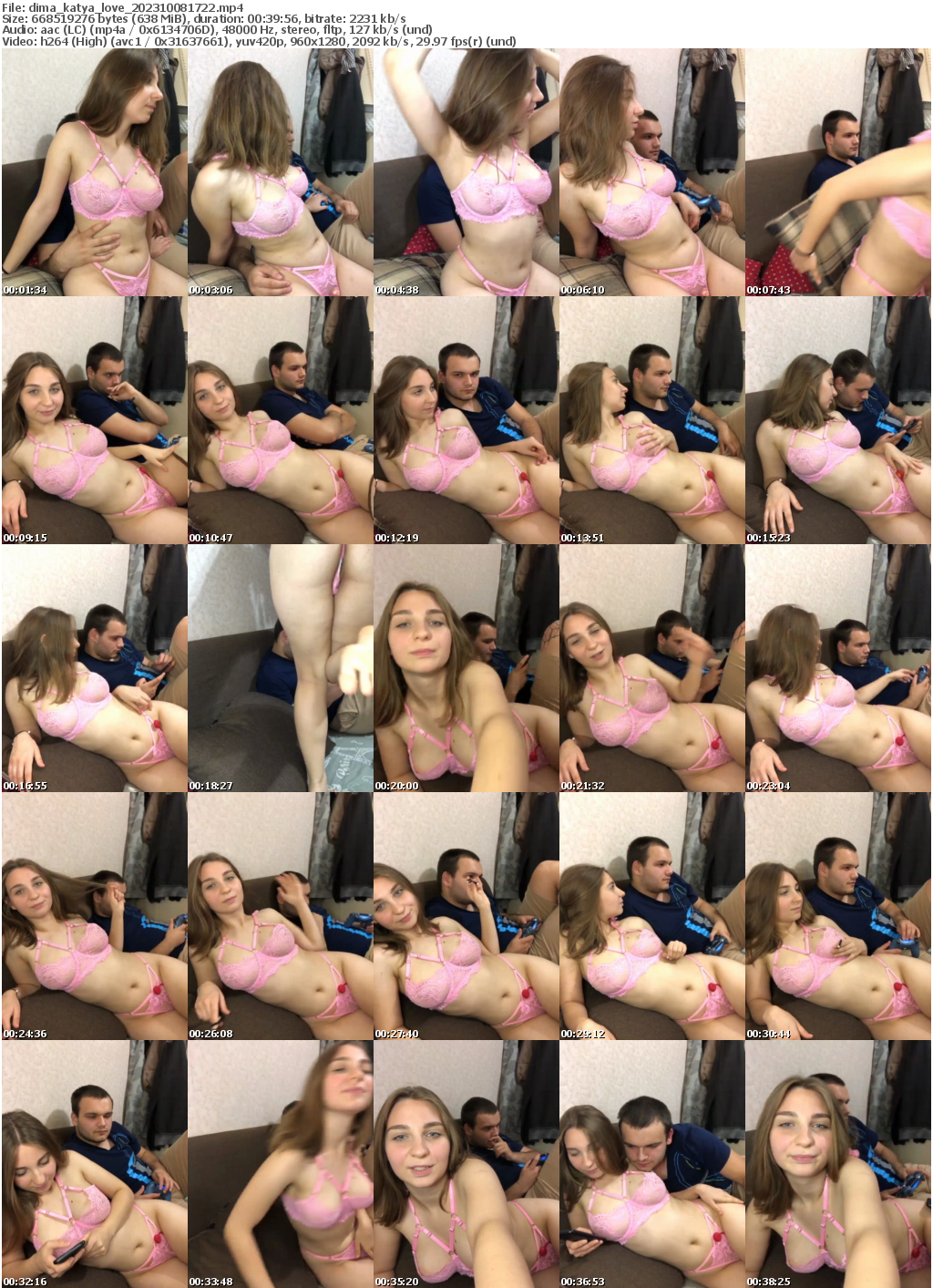 Preview thumb from dima_katya_love on 2023-10-08 @ bongacams