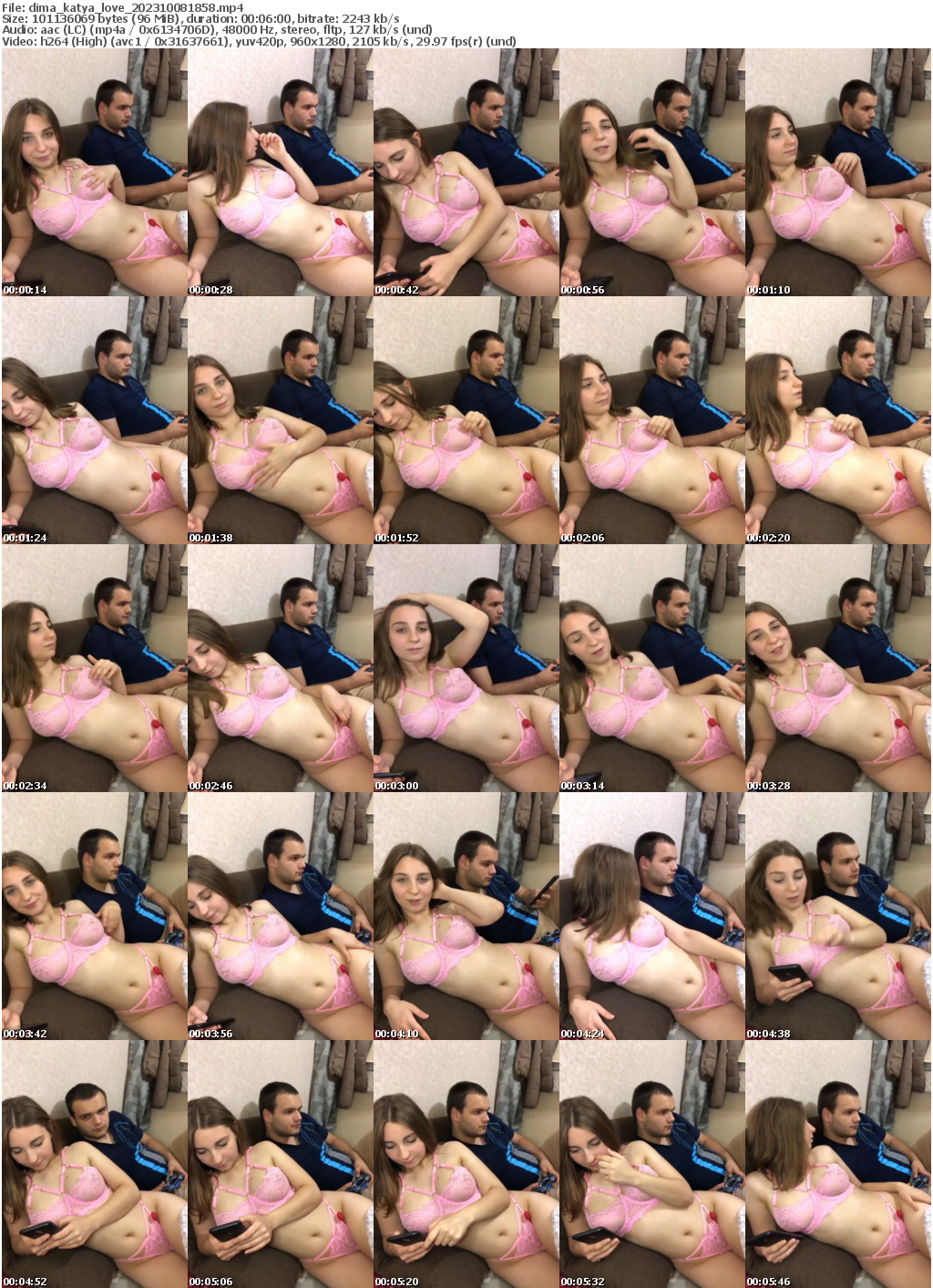 Preview thumb from dima_katya_love on 2023-10-08 @ bongacams