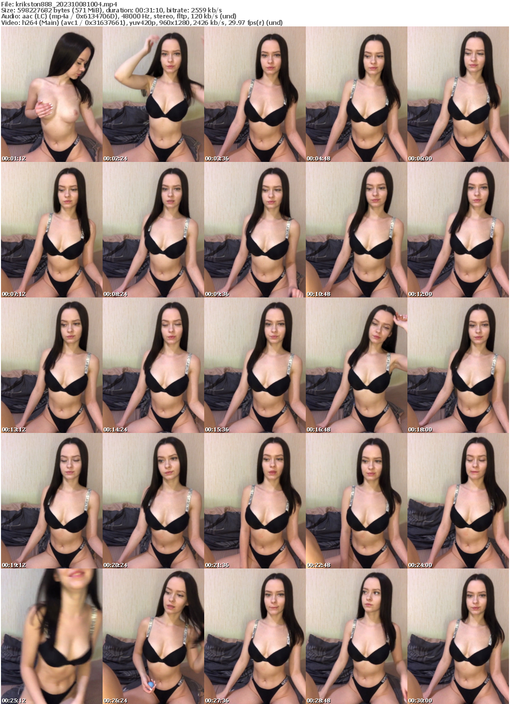 Preview thumb from krikston888 on 2023-10-08 @ bongacams