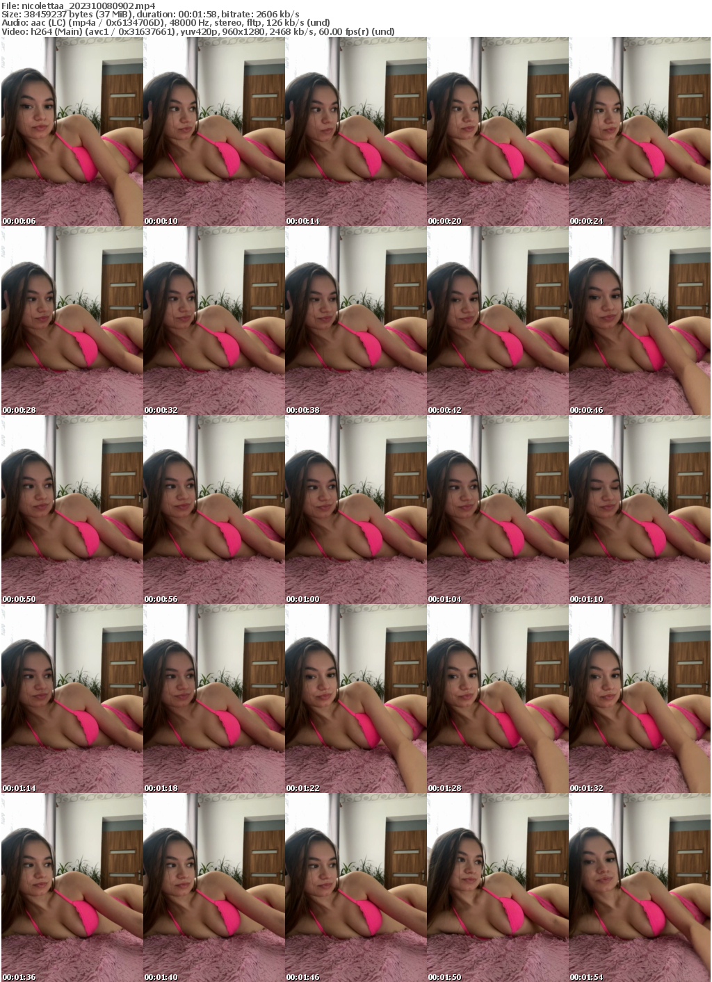 Preview thumb from nicolettaa on 2023-10-08 @ bongacams