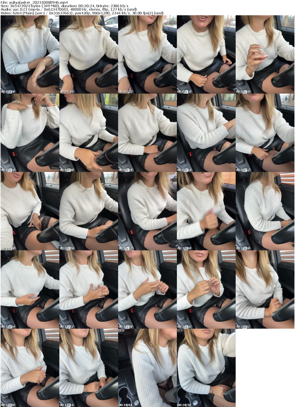 Preview thumb from yuliyalasker on 2023-10-08 @ bongacams