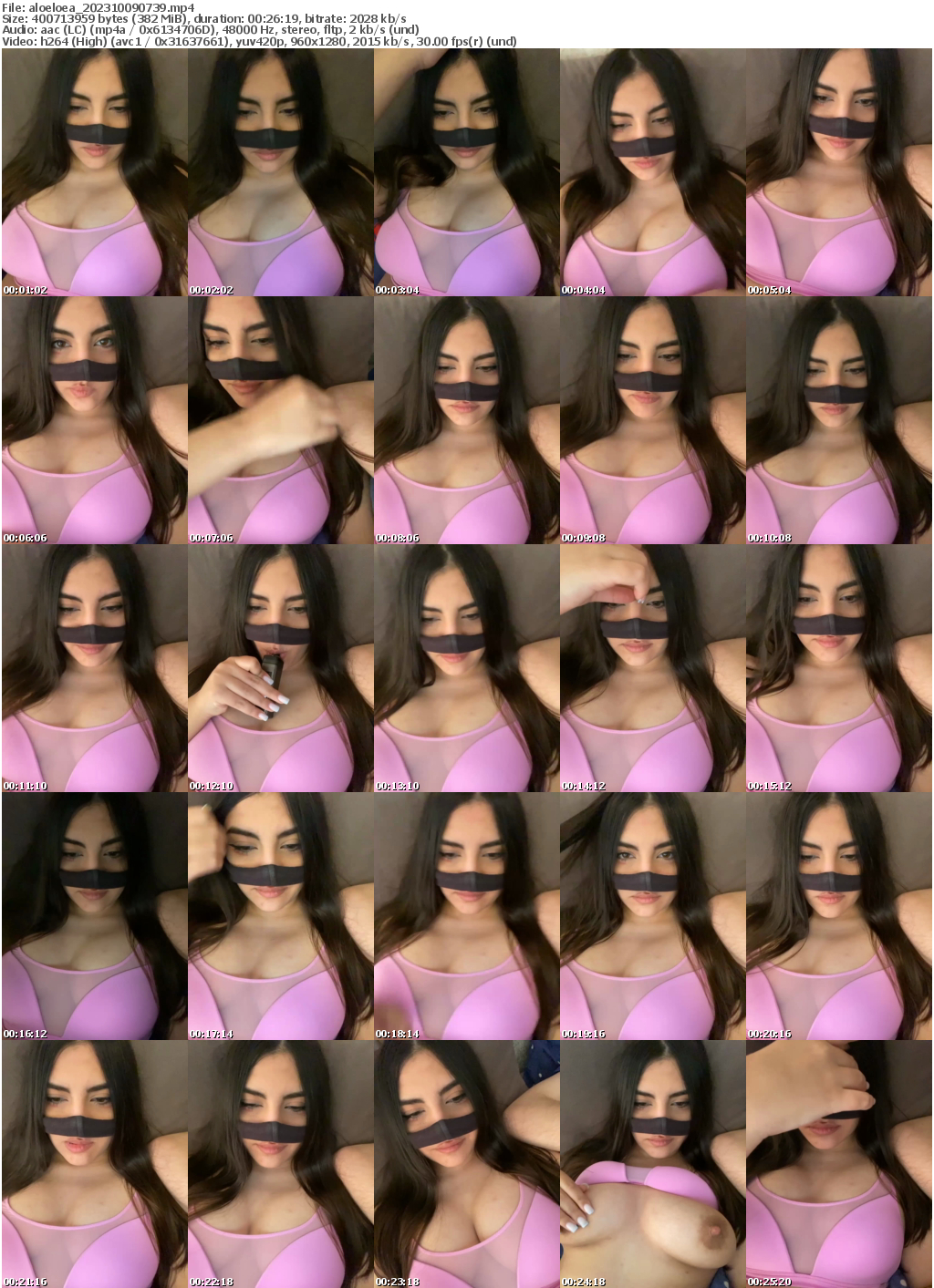 Preview thumb from aloeloea on 2023-10-09 @ bongacams