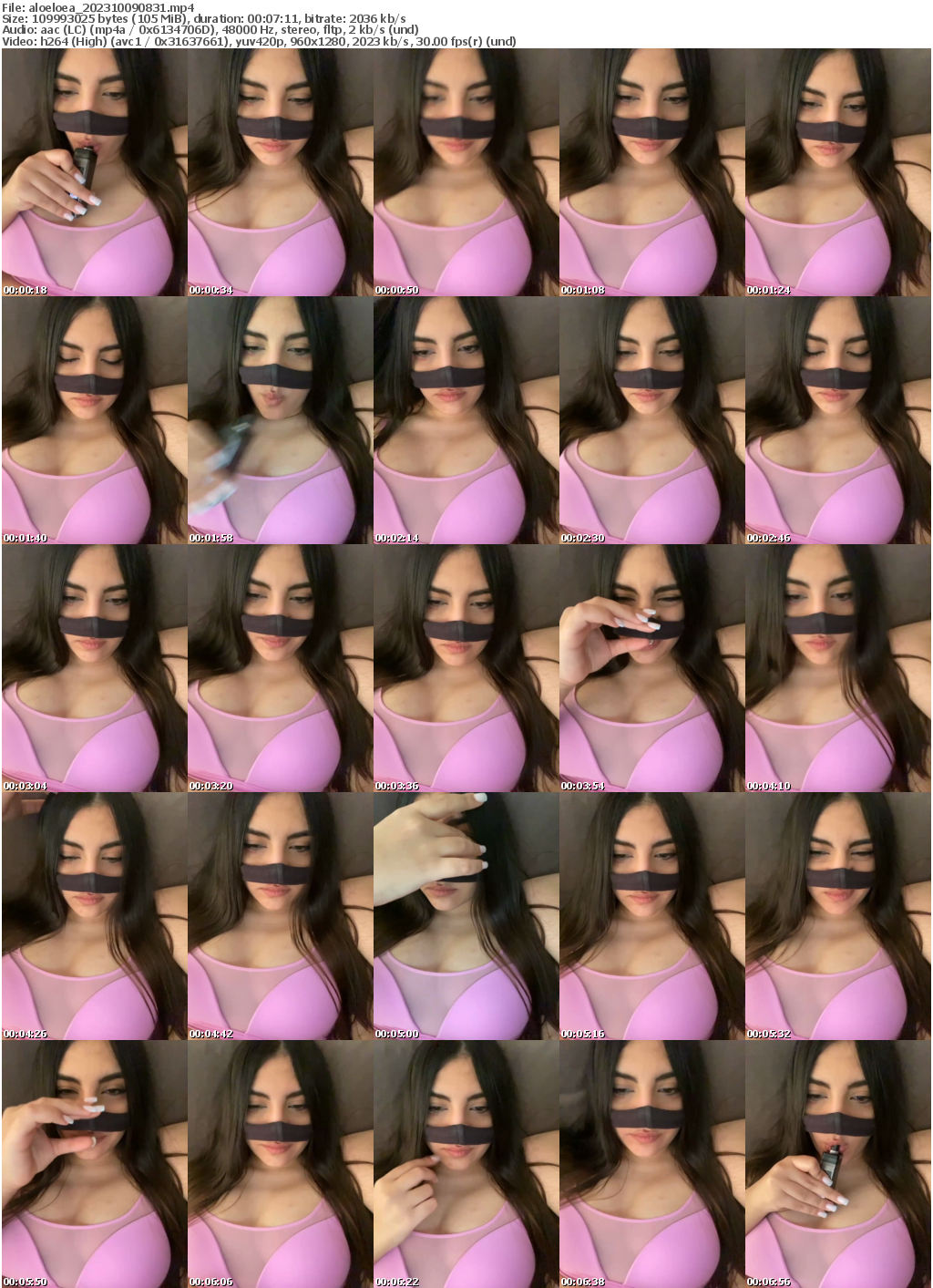 Preview thumb from aloeloea on 2023-10-09 @ bongacams