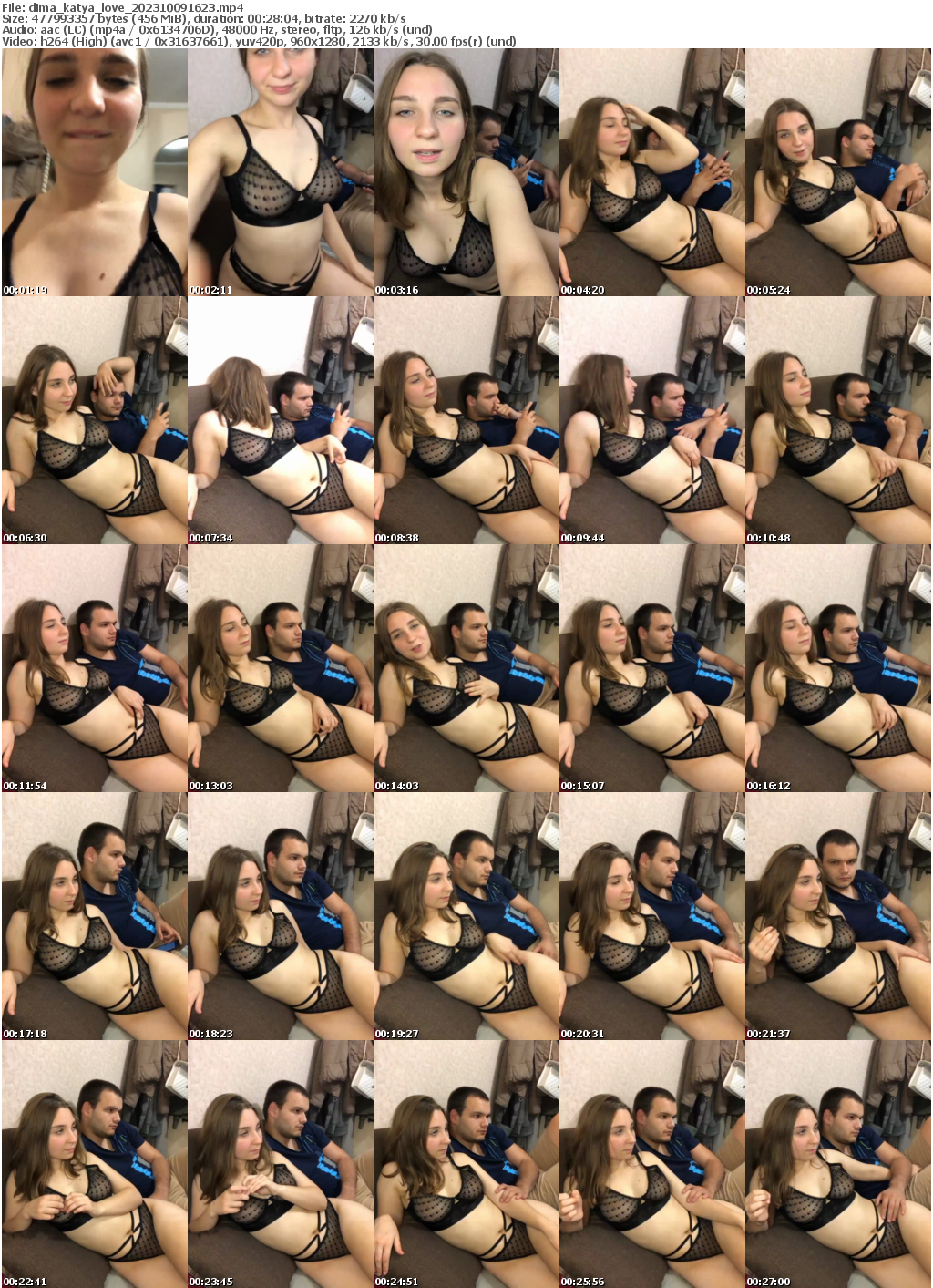 Preview thumb from dima_katya_love on 2023-10-09 @ bongacams