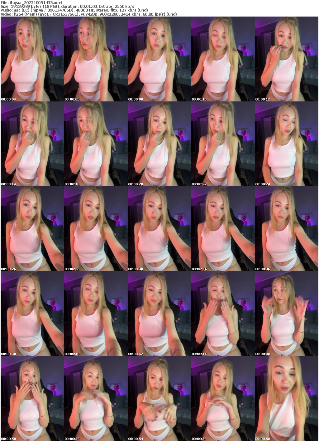 Preview thumb from itayaa on 2023-10-09 @ bongacams