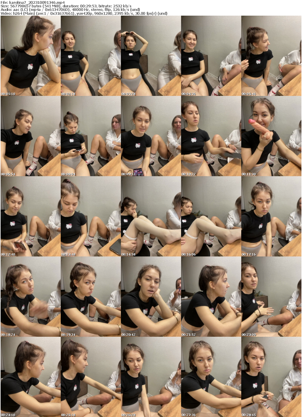 Preview thumb from karolina7 on 2023-10-09 @ bongacams