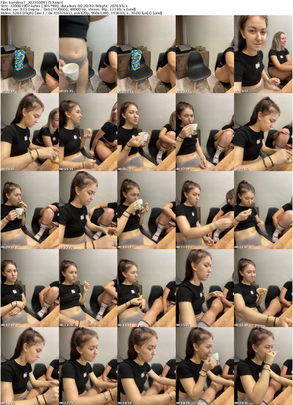 Preview thumb from karolina7 on 2023-10-09 @ bongacams