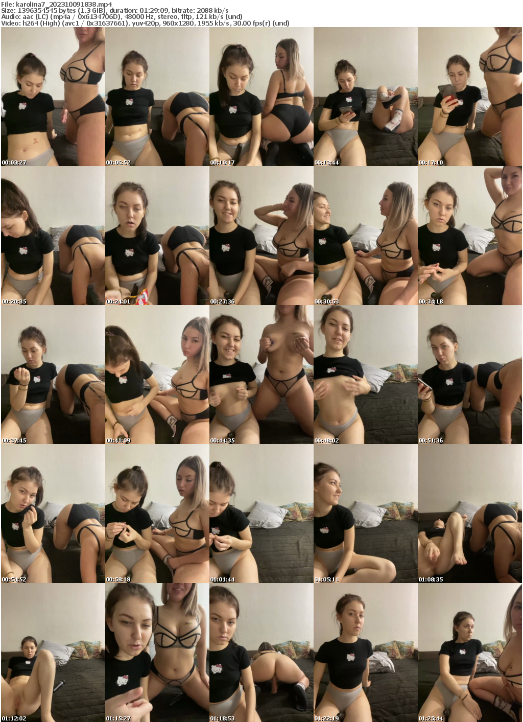 Preview thumb from karolina7 on 2023-10-09 @ bongacams