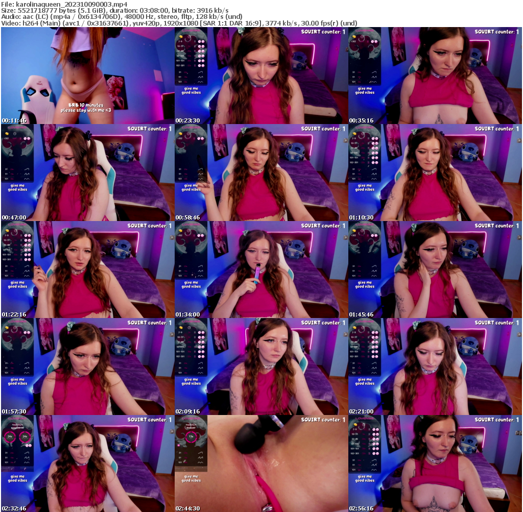 Preview thumb from karolinaqueen on 2023-10-09 @ bongacams