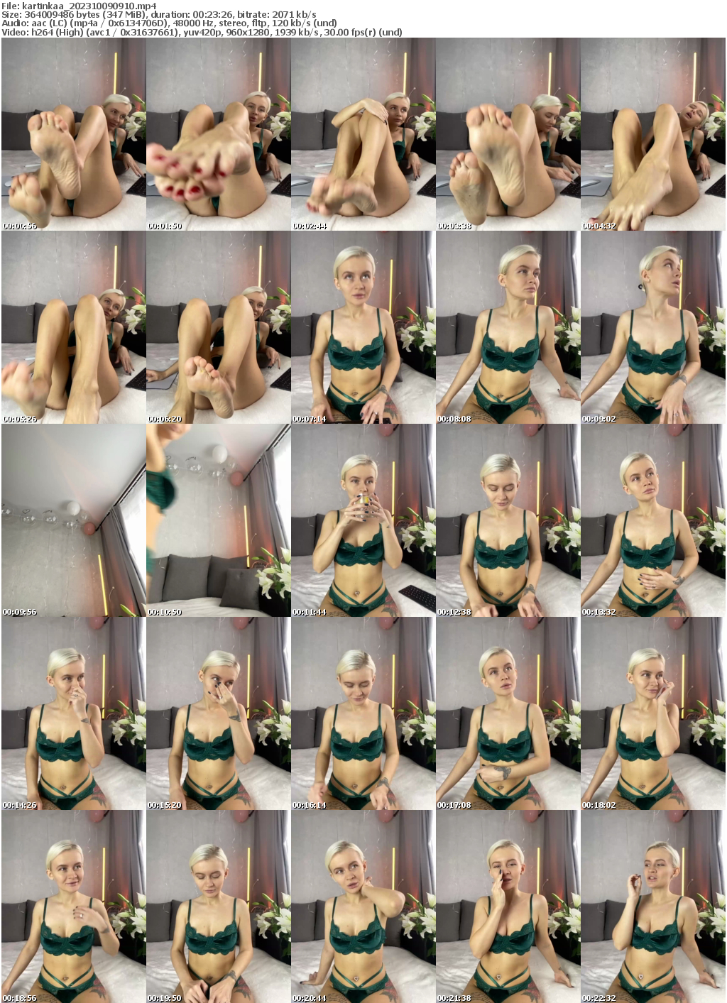 Preview thumb from kartinkaa on 2023-10-09 @ bongacams