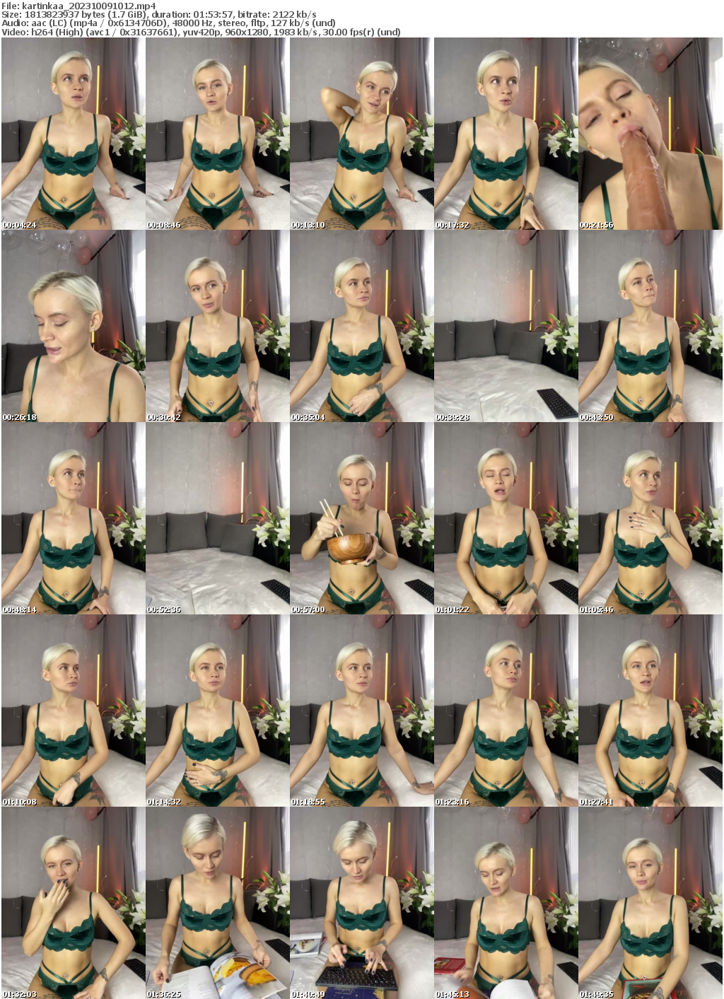 Preview thumb from kartinkaa on 2023-10-09 @ bongacams