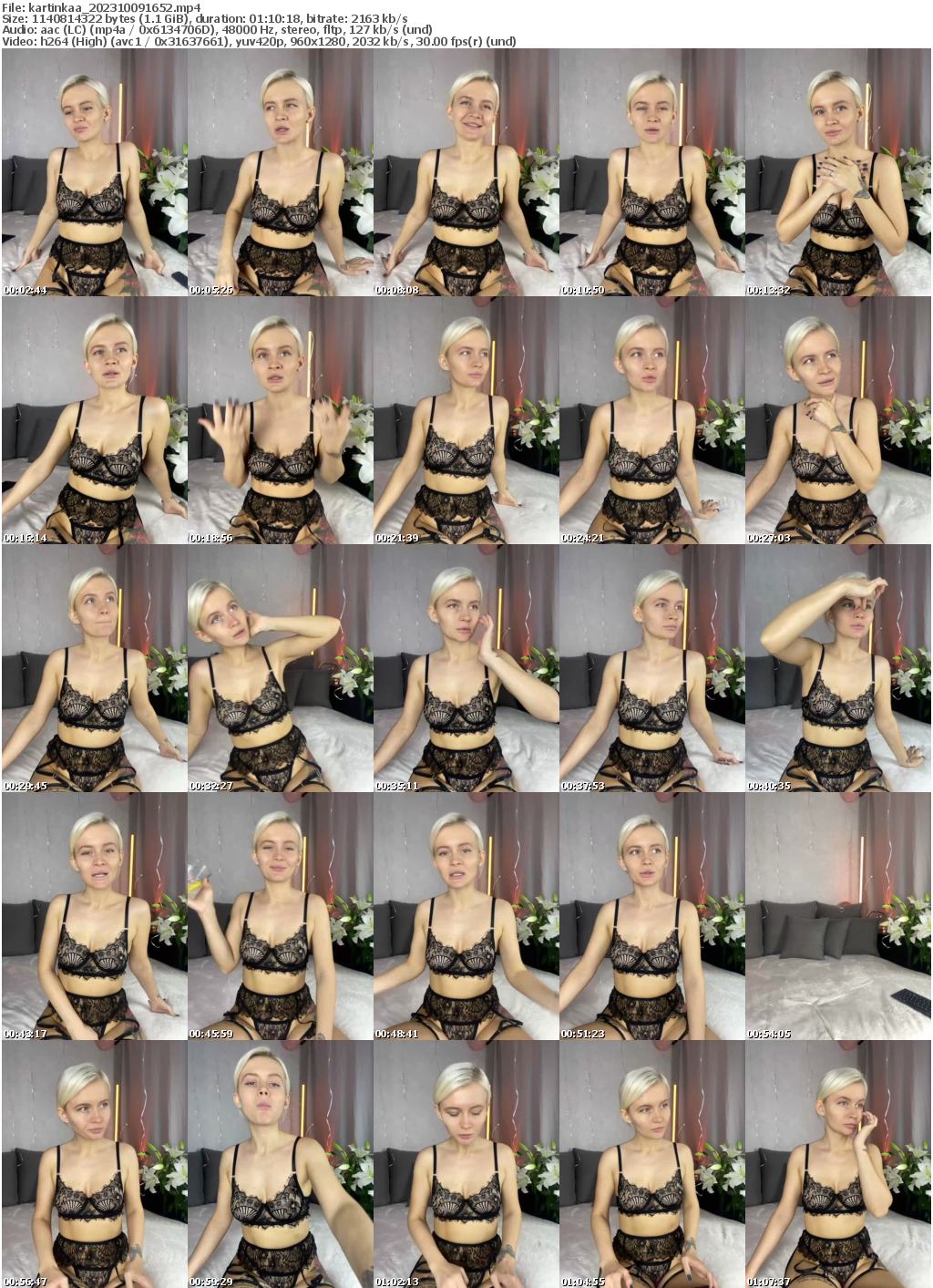 Preview thumb from kartinkaa on 2023-10-09 @ bongacams