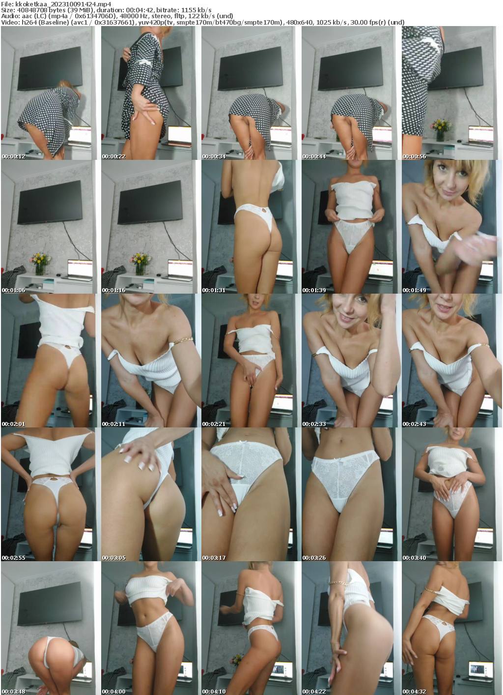 Preview thumb from kkoketkaa on 2023-10-09 @ bongacams