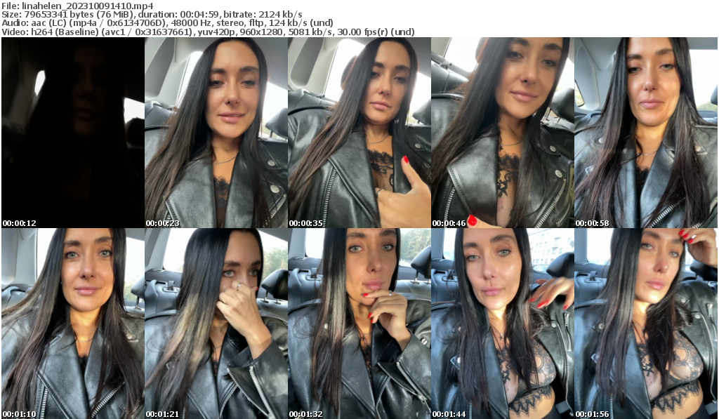 Preview thumb from linahelen on 2023-10-09 @ bongacams