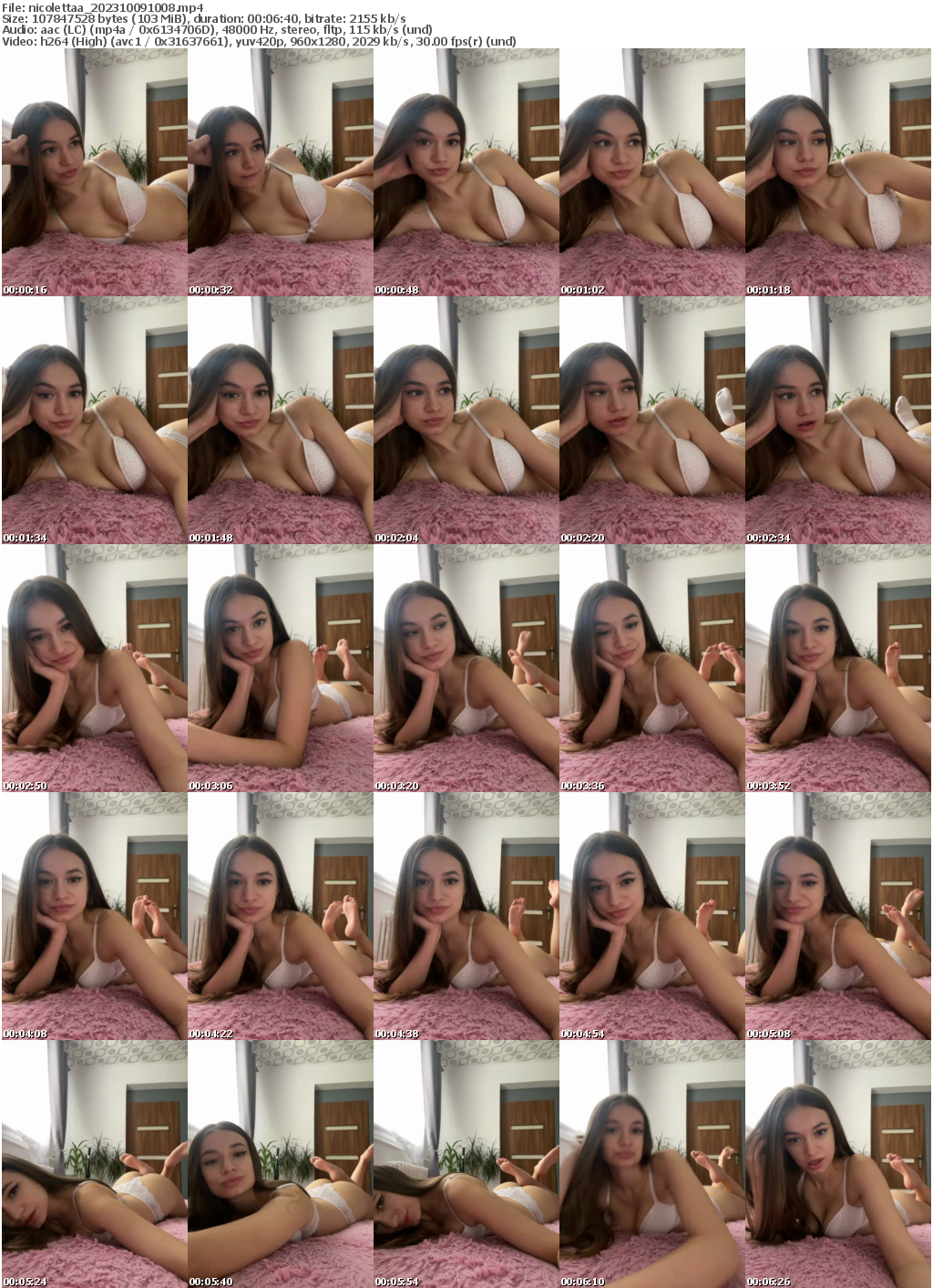 Preview thumb from nicolettaa on 2023-10-09 @ bongacams